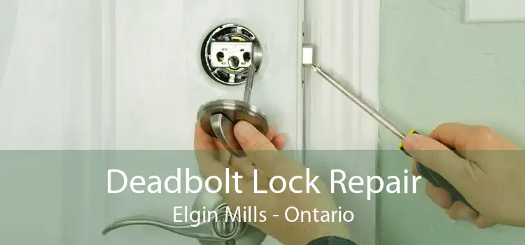 Deadbolt Lock Repair Elgin Mills - Ontario