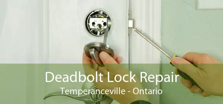 Deadbolt Lock Repair Temperanceville - Ontario