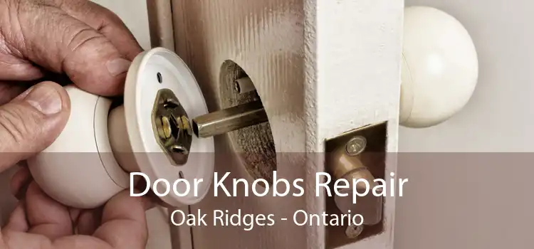 Door Knobs Repair Oak Ridges - Ontario