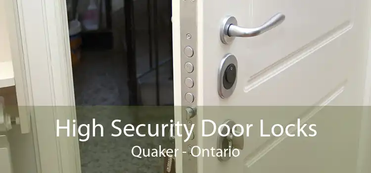 High Security Door Locks Quaker - Ontario