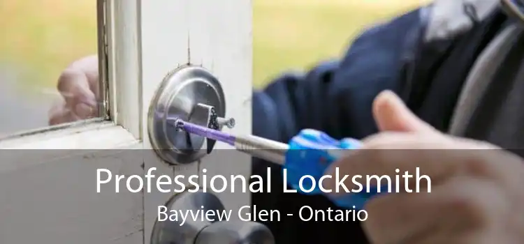 Professional Locksmith Bayview Glen - Ontario