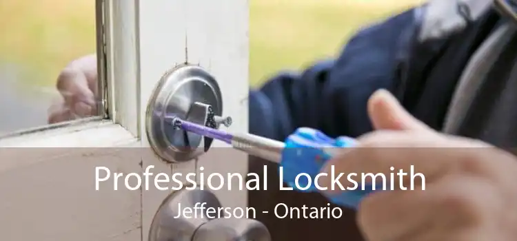 Professional Locksmith Jefferson - Ontario