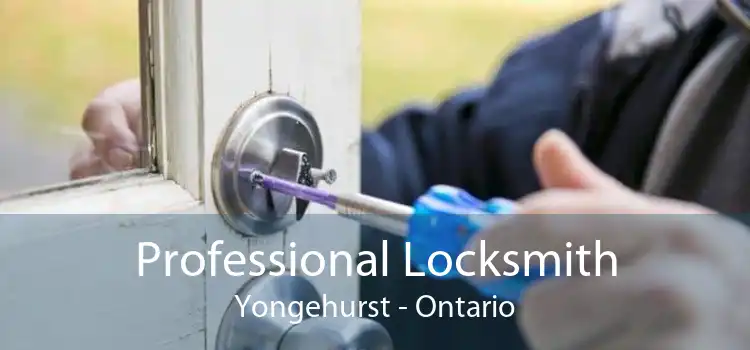 Professional Locksmith Yongehurst - Ontario