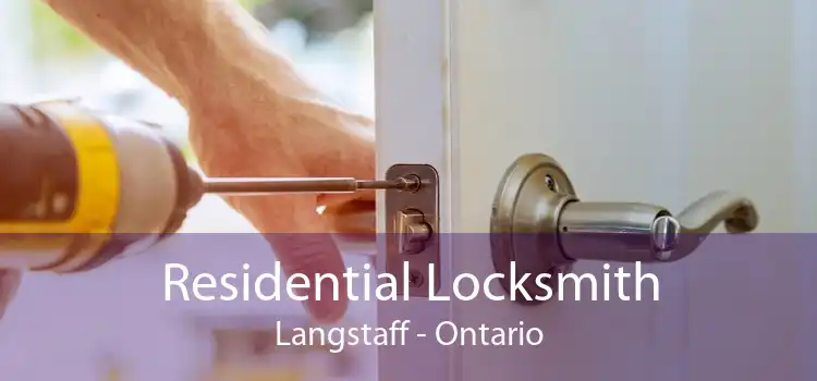 Residential Locksmith Langstaff - Ontario