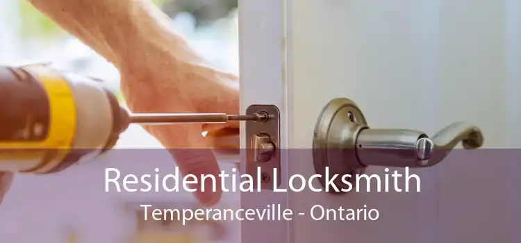 Residential Locksmith Temperanceville - Ontario